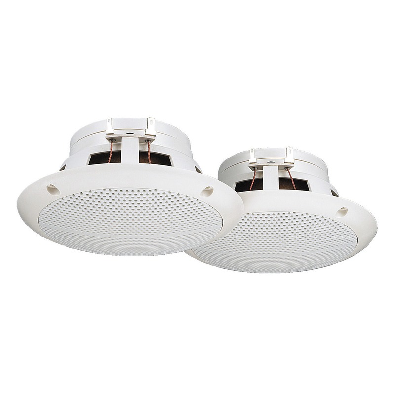 Difuzoare de plafon (pereche) pentru adresare publica, cu impedanta 8Ω, 25 W, alb, SPE-230/WS, Monacor 1 Difuzoare de plafon (pereche) pentru adresare publica, cu impedanta 8Ω, 25 W, alb, SPE-230/WS, Monacor