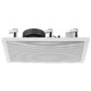 Difuzor de perete/de plafon, impedanta 8Ω cu 2 cai, 50 W, alb, SPE-32/WS, Monacor 1