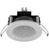 Difuzor de plafon pentru adresare publica, cu impedanta 4Ω, 6 W, alb, SPE-82/WS, Monacor 1