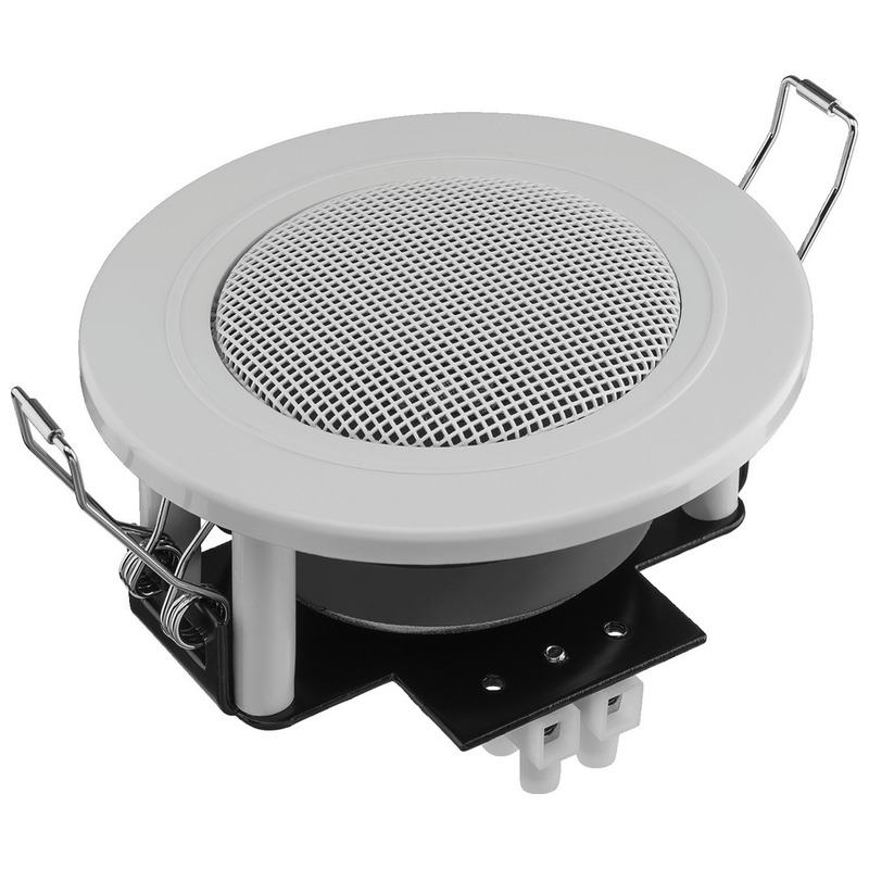 Difuzor de plafon pentru adresare publica, cu impedanta 4Ω, 6 W, alb, SPE-82/WS, Monacor 2 Difuzor de plafon pentru adresare publica, cu impedanta 4Ω, 6 W, alb, SPE-82/WS, Monacor - imagine 2