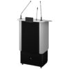 Pupitru profesional cu reglare electrică a înălțimii și sistem de amplificare wireless integrat, SPEECH-500/GR, Monacor 1 pupitru reglabil electric Monacor SPEECH-500 cu sistem de amplificare integrat