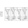 Amplificator cu limitator integrat, pentru adresare publica, cu 4 canale, 640 W, 4Ω / 4 x 160 W, 8Ω / 4 x 100 W, STA-1504, Monacor 2