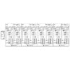 Amplificator cu limitator integrat, pentru adresare publica, cu 8 canale, 1280 W, 4Ω / 8 x 160 W, 8Ω / 8 x 100 W, STA-1508, Monacor 4