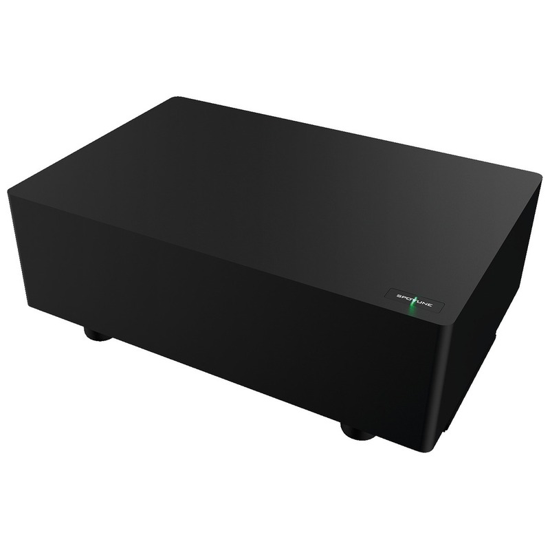 Subwoofer activ wireless, 200 W, 10″, negru, Spottune SUB/SW, Monacor 1 Subwoofer activ wireless, 200 W, 10", negru, Spottune SUB/SW, Monacor
