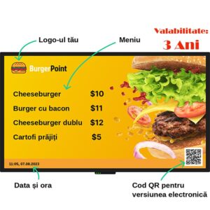 ScreenManager – Software Digital Signage pentru Orice TV sau Display, Administrare Remote din Cloud (Licență/ecran), 3 Ani 1 ScreenManager – Software Digital Signage pentru Orice TV sau Display, Administrare Remote din Cloud (Licență/ecran), 3 Ani