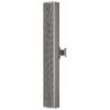 Difuzor de perete tip coloana cu certificare EN 54-24 pentru adresare publica, de exterior, full range, cu transformator 100V, 30 W, 3″, alb, IP66 rezistent la intemperii, TS-30-700/T, Monacor 1