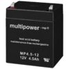 Baterie reîncărcabilă cu plumb, 12 V, baterie universală, potrivită și ca înlocuitor pentru seria TXA-10xx, seria TXA-82xx și TXA-700USB, TXA-1015ACCU, Monacor 1