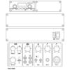 Sistem portabil de amplificare de mare putere, 170 W, cu unitate receptor multifrecvență reglabilă pe 2 canale integrată, cu tehnologie UHF PLL și receptor Bluetooth, TXA-1020, Monacor 2