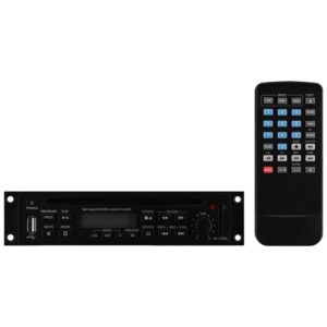 Modul CD player cu sistem antișoc și reproducere MP3 pentru amplificatoare de mixaj PA cu slot de insertie, TXA-1802CD, Monacor 1 Modul CD player cu sistem antișoc și reproducere MP3 pentru amplificatoare de mixaj PA cu slot de insertie, TXA-1802CD, Monacor