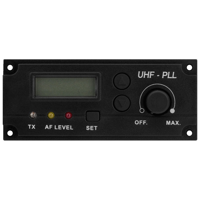 Modul transmiter multifrecvență cu tehnologie UHF PLL, pentru amplificatoare cu slot de insertie, TXA-820MT, Monacor 1 Modul transmiter multifrecvență cu tehnologie UHF PLL, pentru amplificatoare cu slot de insertie, TXA-820MT, Monacor