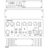 Sistem de amplificare portabil, 50 W, cu unitate receptor multifrecvență integrată cu 1 canal, tehnologie UHF PLL și receptor Bluetooth, TXA-820, Monacor 2