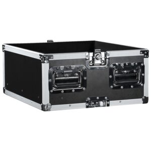 Geantă de transport cu funcție de încărcare integrată cu 12 porturi pentru microfon cu stativ de birou CS-W4T/5, W4-CH12, Monacor