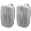 Difuzoare de perete (pereche) active/pasive pentru adresare publica, cu 2 cai, 2 x 50W, 6″, alb, WALL-06SET/WS, Monacor 1 difuzoare perete active 2x50W 6 inch Monacor
