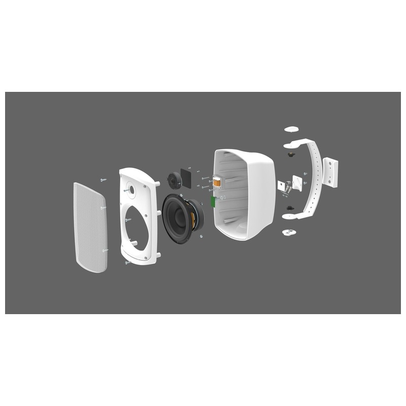 Difuzoare de perete (pereche) pentru adresare publica cu transformator 100V / impedanta 8Ω, cu 2 cai, 120W, 8″, negru, WALL-08T/SW, Monacor 2 Difuzoare de perete (pereche) pentru adresare publica cu transformator 100V / impedanta 8Ω, cu 2 cai, 120W, 8″, negru, WALL-08T/SW, Monacor - imagine 2