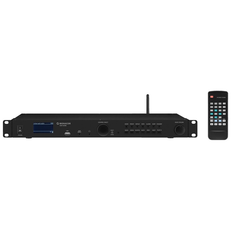 Player radio internet, tuner FM RDS și DAB+, player MP3, Bluetooth, WAP-204RS, Monacor 2 Player radio internet, tuner FM RDS și DAB+, player MP3, Bluetooth, WAP-204RS, Monacor - imagine 2