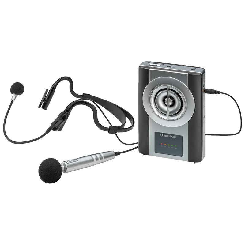 Amplificator vocal portabil, 4 W, conexiune jack 3,5 mm, WAP-8, Monacor 1 Amplificator vocal portabil, 4 W, conexiune jack 3,5 mm, WAP-8, Monacor