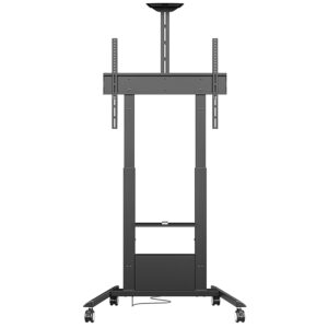 Stand TV mobil, motorizat, Blackmount T160, 55"-100", reglabil pe inaltime 1725~2120mm, max. 80kg, otel, negru