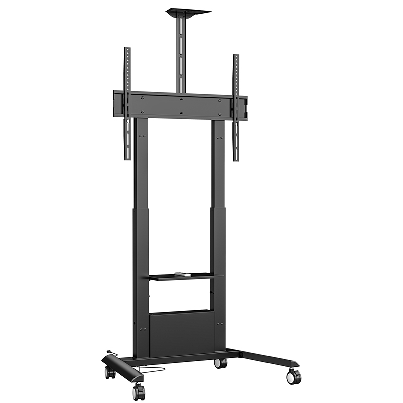 Stand TV mobil, motorizat, Blackmount T160, 55″-100″, reglabil pe inaltime 1725~2120mm, max. 80kg, otel, negru 3 Stand TV mobil, motorizat, Blackmount T160, 55"-100", reglabil pe inaltime 1725~2120mm, max. 80kg, otel, negru - imagine 3