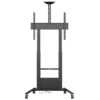 Stand TV mobil, motorizat, Blackmount T160, 55″-100″, reglabil pe inaltime 1725~2120mm, max. 80kg, otel, negru 4
