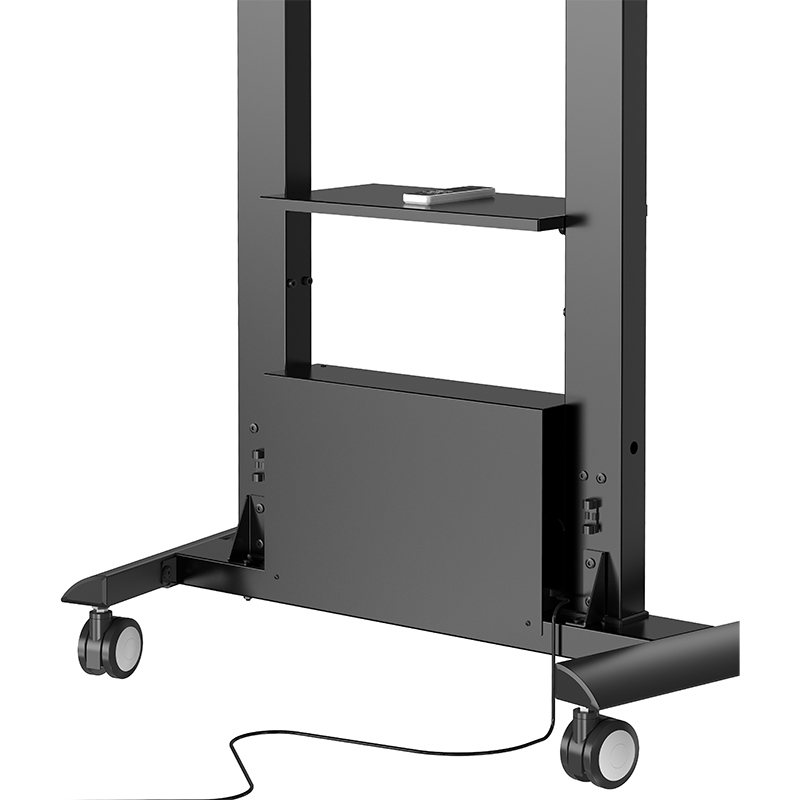 Stand TV mobil, motorizat, Blackmount T160, 55″-100″, reglabil pe inaltime 1725~2120mm, max. 80kg, otel, negru 5 Stand TV mobil, motorizat, Blackmount T160, 55"-100", reglabil pe inaltime 1725~2120mm, max. 80kg, otel, negru - imagine 5