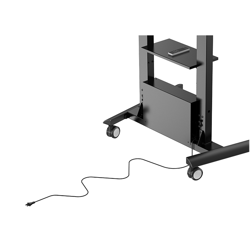 Stand TV mobil, motorizat, Blackmount T160, 55″-100″, reglabil pe inaltime 1725~2120mm, max. 80kg, otel, negru 6 Stand TV mobil, motorizat, Blackmount T160, 55"-100", reglabil pe inaltime 1725~2120mm, max. 80kg, otel, negru - imagine 6