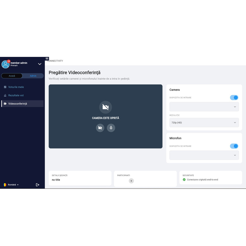 Licenta software pentru sedinte online si vot electronic, maxim 45 participanti, pentru primarie, consiliu local si AGA 13 Licenta software pentru sedinte online si vot electronic, maxim 45 participanti, pentru primarie, consiliu local si AGA - imagine 13