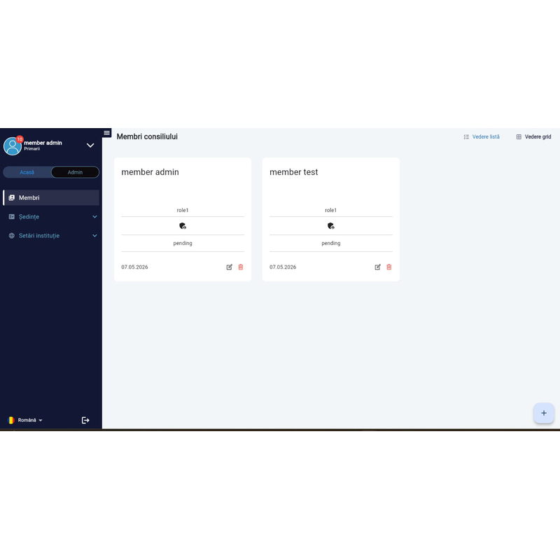 Licenta software pentru sedinte online si vot electronic, maxim 45 participanti, pentru primarie, consiliu local si AGA 4 Licenta software pentru sedinte online si vot electronic, maxim 45 participanti, pentru primarie, consiliu local si AGA - imagine 4