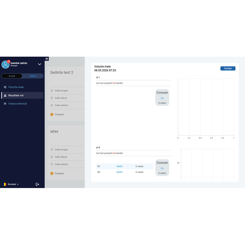Licenta software pentru sedinte online si vot electronic, maxim 45 participanti, pentru primarie, consiliu local si AGA 8 Licenta software pentru sedinte online si vot electronic, maxim 45 participanti, pentru primarie, consiliu local si AGA - imagine 8