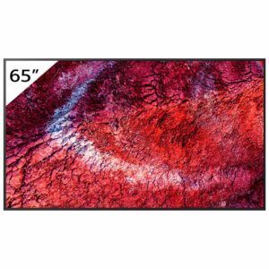 Ecran profesional 4K HDR Edge LED IPS Sony Bravia FW-65BZ40P, diagonala 65″, luminozitate 700 niți, Deep Black Non-Glare Premium, IP5X, 24/7, Android TV, Apple AirPlay & Chromecast