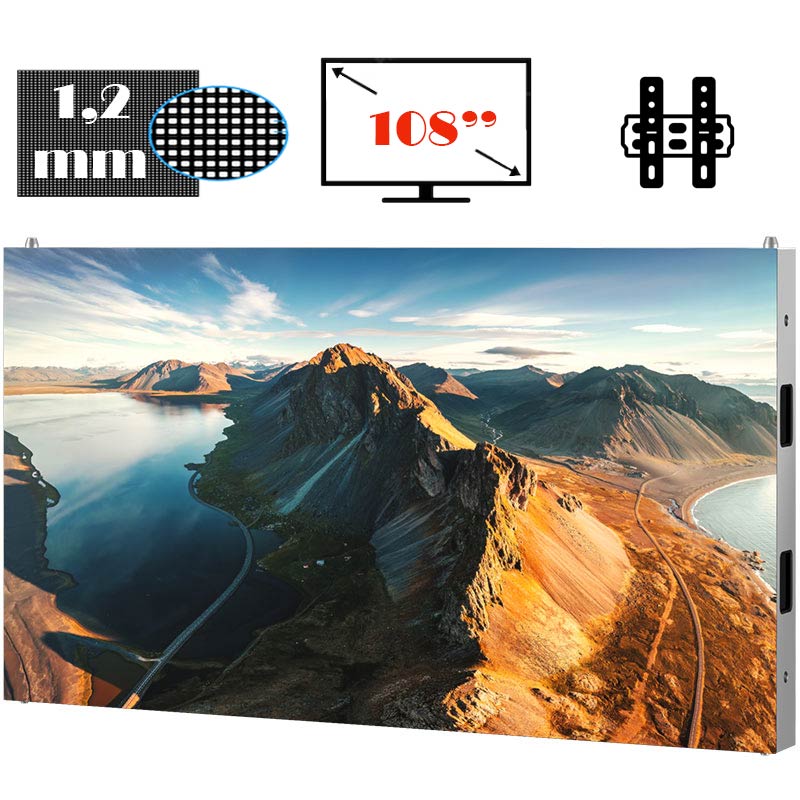 Display LED Sony Crystal LED S ZRD-S12G, 1.2 mm, 108″, Full HD, cu suport de perete si controler NovaStar MX40 Pro inclus 1 Display LED Sony Crystal ZRD-S12G 108 inch FullHD suport perete AVI Systems