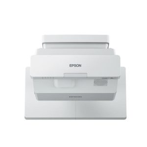 Videoproiector UST laser EPSON EB-725Wi, rezolutie WXGA (1280 x 800), 3LCD, 4.000 lumeni, contrast 2.500.000:1, 20.000 ore de functionare, alb