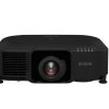 Videoproiector de instalare fixa laser EPSON EB-PU2010B, rezolutie WUXGA (Îmbunătățire 4K, 1920 x 1200), 3LCD, 10.000 lumeni, contrast 5.000.000:1, 20.000 ore de functionare, negru 1