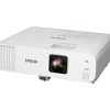 Videoproiector de instalare fixa laser EPSON EB-L200W, rezolutie WXGA (1280 x 800), 3LCD, 4.200 lumeni, contrast 2.500.000:1, 20.000 ore de functionare, alb 1