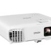 Videoproiector portabil lampa EPSON EB-E20, rezolutie XGA (1024 x 768), 3LCD, 3.400 lumeni, contrast 15.000:1, 6.000 ore de functionare, alb 3