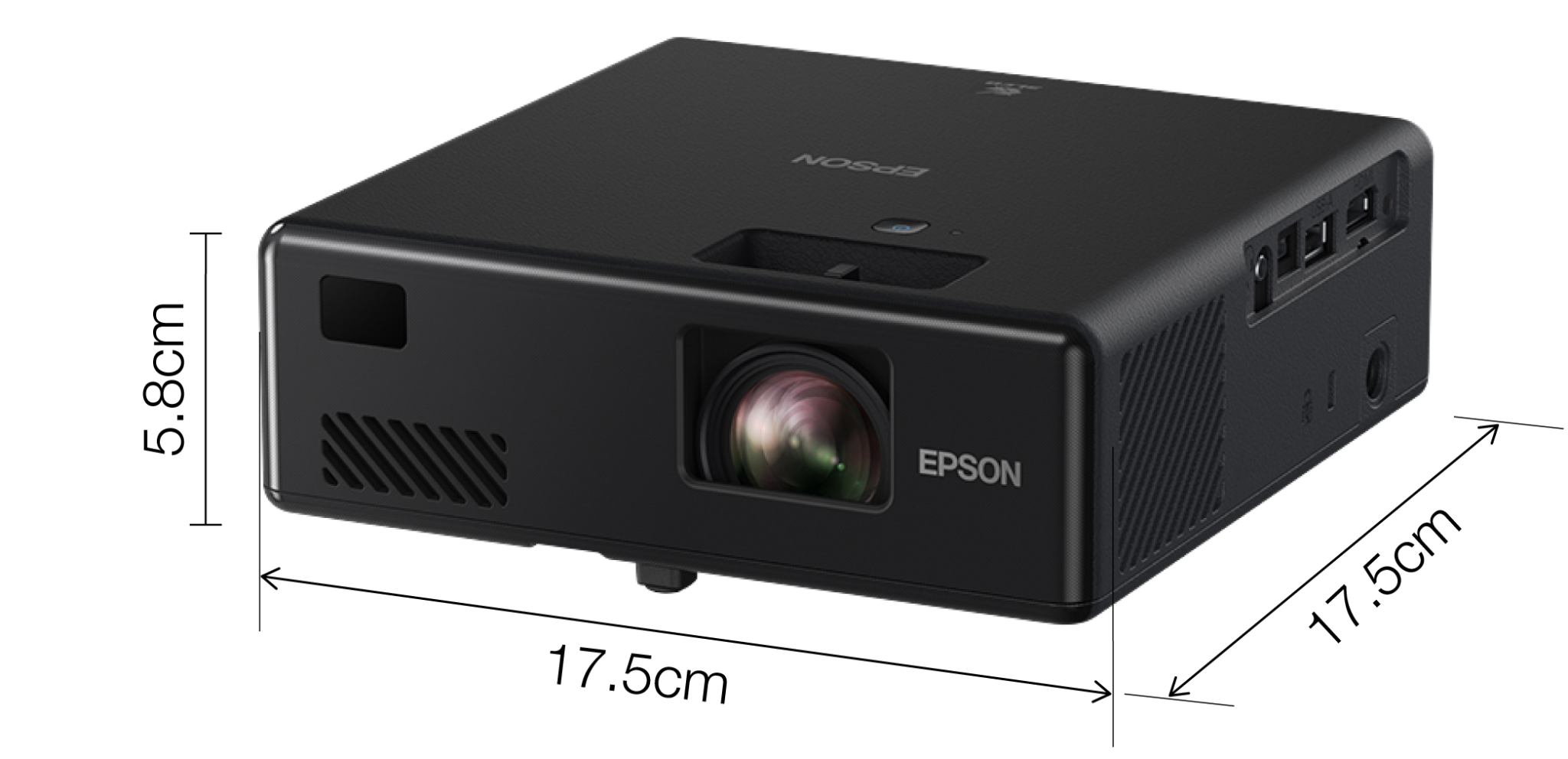 Videoproiector mini, portabil laser EPSON EF-11, rezolutie FullHD (1920 x 1080), 3LCD, 1.000 lumeni, contrast 2.500.000:1, 20.000 ore de functionare, negru 2 Videoproiector mini, portabil laser EPSON EF-11, rezolutie FullHD (1920 x 1080), 3LCD, 1.000 lumeni, contrast 2.500.000:1, 20.000 ore de functionare, negru - imagine 2