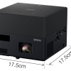 Videoproiector mini, portabil laser EPSON EF-12, rezolutie FullHD (1920 x 1080), 3LCD, 1.000 lumeni, contrast 2.500.000:1, 20.000 ore de functionare, negru 2