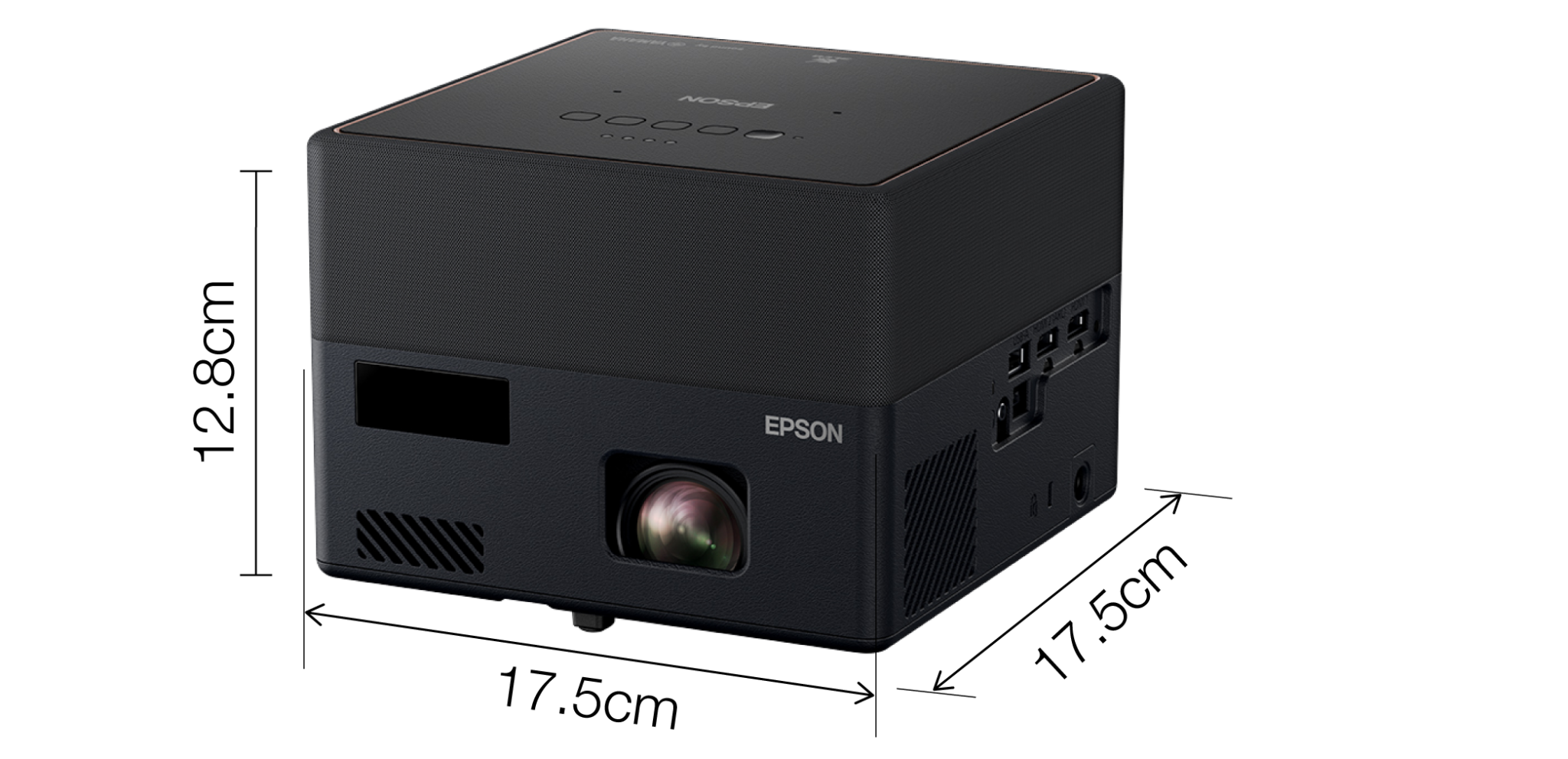 Videoproiector mini, portabil laser EPSON EF-12, rezolutie FullHD (1920 x 1080), 3LCD, 1.000 lumeni, contrast 2.500.000:1, 20.000 ore de functionare, negru 2 Videoproiector mini, portabil laser EPSON EF-12, rezolutie FullHD (1920 x 1080), 3LCD, 1.000 lumeni, contrast 2.500.000:1, 20.000 ore de functionare, negru - imagine 2