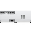 Videoproiector UST laser EPSON EH-LS650W, rezolutie 4K Pro UHD (Îmbunătățire 4K, 3840 x 2160), 3LCD, 3.600 lumeni, contrast 2.500.000:1, 20.000 ore de functionare, alb 2