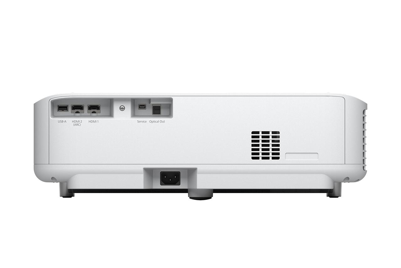 Videoproiector UST laser EPSON EH-LS300W, rezolutie FullHD (1920 x 1080), 3LCD, 3.600 lumeni, contrast 2.500.000:1, 20.000 ore de functionare, alb 2 Videoproiector UST laser EPSON EH-LS300W, rezolutie FullHD (1920 x 1080), 3LCD, 3.600 lumeni, contrast 2.500.000:1, 20.000 ore de functionare, alb - imagine 2